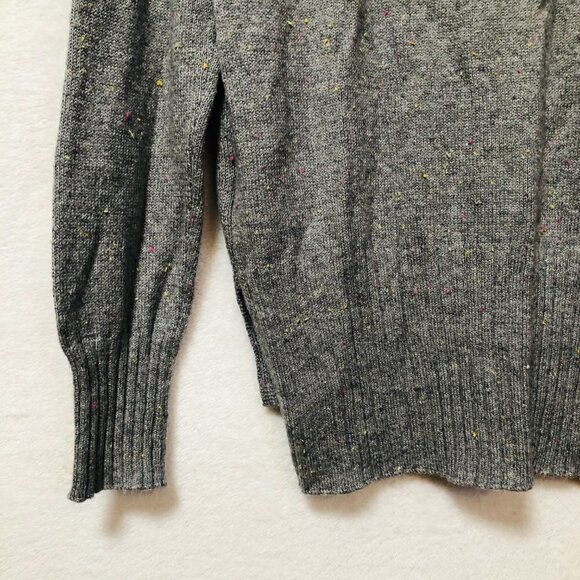 Old Navy Gray Long Sleeve V Neck Sweater Size Small - Picture 9 of 10